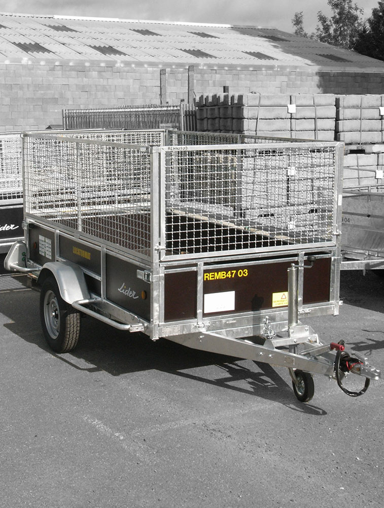 Dump trailer 470 kg